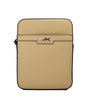 Michael Kors Cooper Medium Camel Crossgrain Leather Flight Crossbody Bag