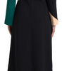 Dolce & Gabbana Multicolor Long Sleeves A-line Maxi Dress
