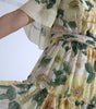 Dolce & Gabbana Multicolor Silk Floral Print Long Maxi Dress