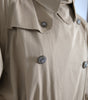Dolce & Gabbana Khaki Double Breasted Trench Coat Jacket