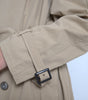 Dolce & Gabbana Khaki Double Breasted Trench Coat Jacket
