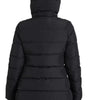 Dolce & Gabbana Black Polyester Hooded Reversible Jacket