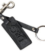 Porte-clés élégant en cuir noir Dolce &amp; Gabbana