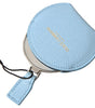 Dolce & Gabbana Light Blue Calfskin Leather Mirror Holder