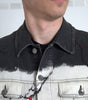 Dolce & Gabbana Multicolor Cotton Collared Denim Jacket
