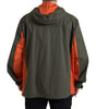 Dolce & Gabbana Green Orange Hooded Cotton Full Zip Jacket