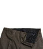Dolce & Gabbana Brown Wool Dress Skinny Men Trouser Pants