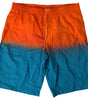 Short de bain effet dégradé Dolce &amp; Gabbana en orange vif