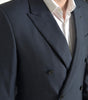 Dolce & Gabbana Elegant Blue Silk Blend Martini Suit