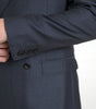 Dolce & Gabbana Elegant Blue Silk Blend Martini Suit