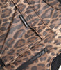 Dolce & Gabbana Brown Leopard Silk Sleeveless Sportswear