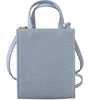 Givenchy Blue Coated Canvas Vertical Cloud Mini Shoulder Bag