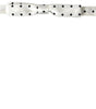 Dolce & Gabbana White Silk Polka Dot Adjustable Neck Men Bow Tie
