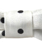 Dolce & Gabbana White Silk Polka Dot Adjustable Neck Men Bow Tie