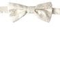 Dolce & Gabbana Ivory Fantasy Pattern Adjustable Neck Papillon Bow Tie