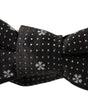 Dolce &amp; Gabbana Elegant Black Silk Bow Tie