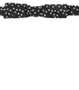 Dolce &amp; Gabbana Elegant Black Silk Bow Tie with Logo Detail