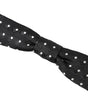 Dolce &amp; Gabbana Elegant Silk Bow Tie for Sophisticated Evenings