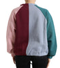 Dolce & Gabbana Multicolor Cotton Crew Neck Pullover Sweater