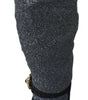 Dolce & Gabbana Glamorous Crystal-Embellished Booties