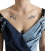 Dolce & Gabbana Blue Patchwork Two Tone Denim Mini Dress