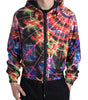 Dolce & Gabbana Multicolor Hooded Sweatshirt Sweater