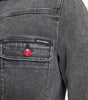 Dolce & Gabbana Gray Washed Cotton Stretch Denim Men Jacket