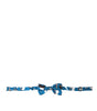 Dolce &amp; Gabbana Elegant Silk Blue Jazz Club Bow Tie