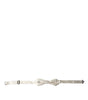 Dolce &amp; Gabbana Elegant White Silk Bow Tie