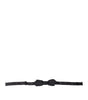 Dolce &amp; Gabbana Elegant Silk Black Bow Tie for Sophisticated Style