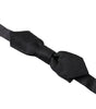 Dolce &amp; Gabbana Elegant Silk Black Bow Tie for Sophisticated Style