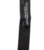 Dolce &amp; Gabbana Elegant Brown Fantasy Silk Bow Tie