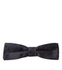 Dolce &amp; Gabbana Elegant Silk Polka Dot Bow Tie