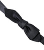 Dolce &amp; Gabbana Elegant Dark Blue Silk Bow Tie