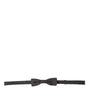Dolce &amp; Gabbana Elegant Silk Dark Gray Bow Tie