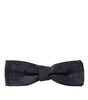 Dolce &amp; Gabbana Elegant Polka Dot Silk Bow Tie