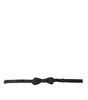 Dolce &amp; Gabbana Elegant Silk Black Bow Tie