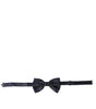 Dolce &amp; Gabbana Elegant Silk Blue Bow Tie