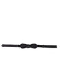 Dolce &amp; Gabbana Elegant Silk Black Bow Tie for Gentleman