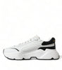 Baskets chics en cuir noir et blanc Daymaster de Dolce &amp; Gabbana