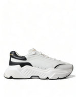 Baskets chics en cuir noir et blanc Daymaster de Dolce &amp; Gabbana