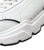 Baskets chics en cuir noir et blanc Daymaster de Dolce &amp; Gabbana