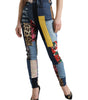 Dolce &amp; Gabbana Vibrant Patchwork Skinny Jeans