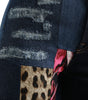 Dolce &amp; Gabbana Vibrant Patchwork Skinny Jeans