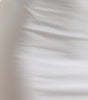 Dolce & Gabbana White Viscose High Waist Pencil Cut Mini Skirt