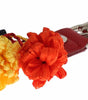 Porte-clés Dolce &amp; Gabbana en cuir raphia multicolore de Sicile