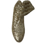 Dolce & Gabbana Elegant Mid Calf Gold Boots Exclusive Design