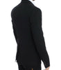 Dolce & Gabbana Elegant Slim Fit Black Wool Blazer