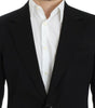 Dolce & Gabbana Elegant Slim Fit Black Wool Blazer