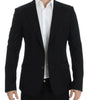 Dolce & Gabbana Elegant Slim Fit Black Wool Blazer